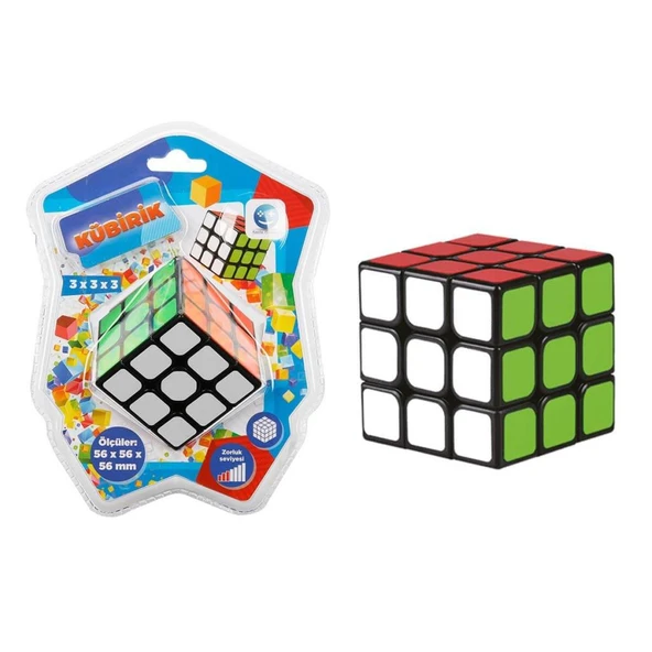 Sunman Smile Games Kübirik (3x3x3) Kare 56mm 6 Köşe EQY610 S00000309 - 3