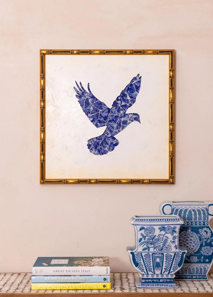 The Mia Pigeon Tablo 60x60x3 cm TBL0095 - 2