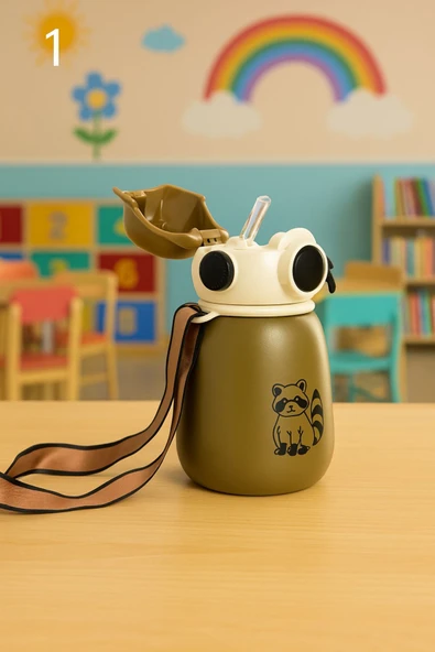 Coolpet Şapkalı Çelik Termos 500 ml (1 ADET) - 5