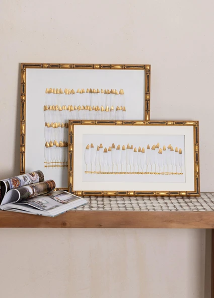 The Mia Flume Tablo Beyaz 60x60x4 cm TBL0096 - 3