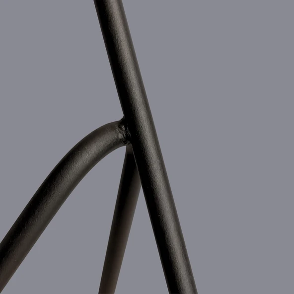 Halde Tripod Ayaklı Siyah Lambader - 3