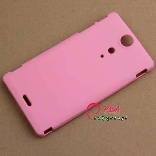 Sony Xperia TX LT29i Sert Kauçuk Kılıf - Pembe - 2