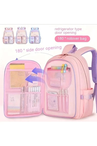 Relaxion Kore Tarzı İlkokul Sırt Çantası 14SYG60 - Resim 8