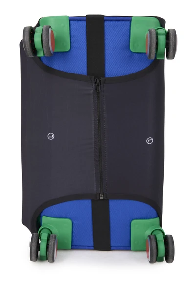 United Colors Of Benetton Büyük Boy Koruyucu Valiz Kılıfı Likralı Siyah - Resim 4