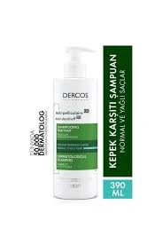 Vichy Dercos Anti Dandruff Normal ve Yağlı Saçlar için Kepek Karşıtı Şampuan 390 ml