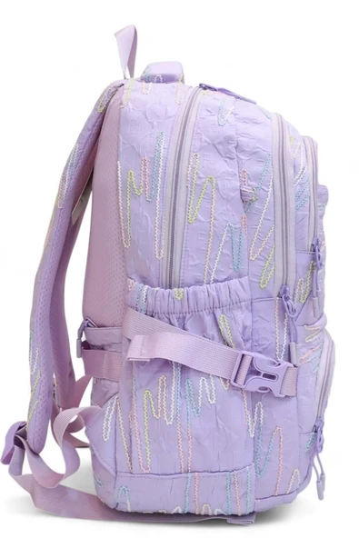 Relaxion İthal Aksesuarlı 6 Bölmeli Termal Beslenmeli Kalemlikli İlkokul Sırt Çantası 14SYG30 - Resim 4