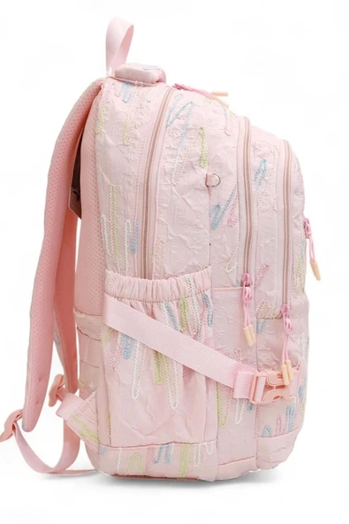 Relaxion İthal Aksesuarlı 6 Bölmeli Termal Beslenmeli Kalemlikli İlkokul Sırt Çantası 14SYG30 - Resim 12