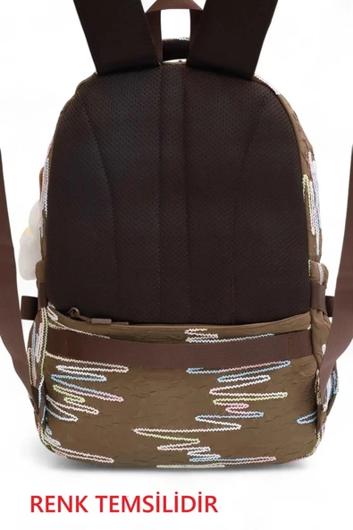 Relaxion İthal Aksesuarlı 6 Bölmeli Termal Beslenmeli Kalemlikli İlkokul Sırt Çantası 14SYG30 - Resim 7