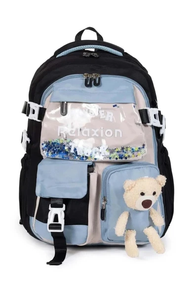 Relaxion Kore Tarzı İlkokul Sırt Çantası 14SYG60 - Resim 5