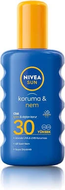 Nivea Sun SPF30 Güneş Koruyucu & 48 Nemlendirici Güneş Kremi 200 ml Sprey - 3