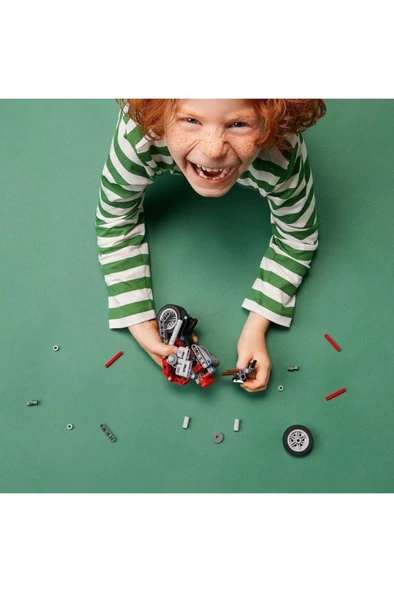 LEGO ® Technic Motosiklet 42132 – 7 Yaş ve Üzeri Çocuklar İçin Koleksiyonluk Yapım Seti (160 Parça) - 6
