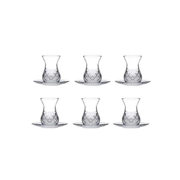 Paşabahçe Timeless 96992 12 Parça 6 Kişilik Çay Seti