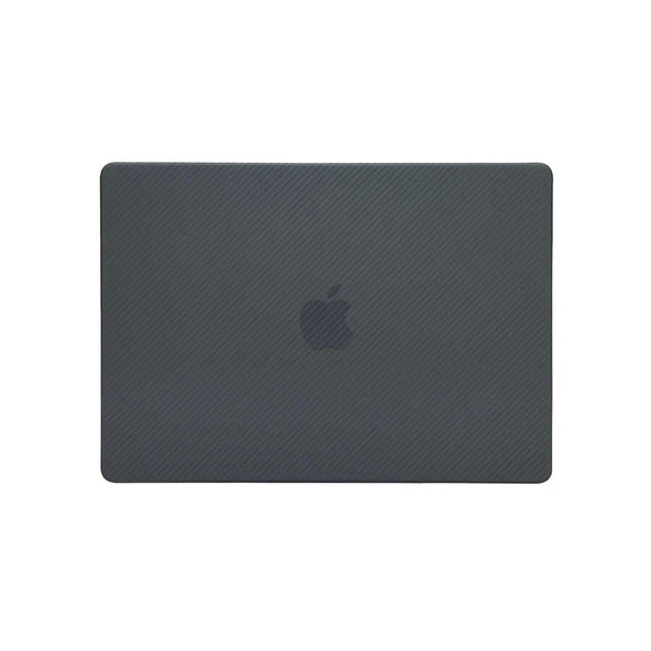 Apple Macbook Pro 16.2 2023 A2780 Zore MSoft Carbon Fiber Tasarımlı Kapak - 2
