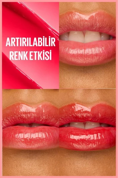 Lifter Glaze Shea Yağı ve Hyalüronik Asit içeren Renkli Dudak Balmı - 02 Pink Drip - 5