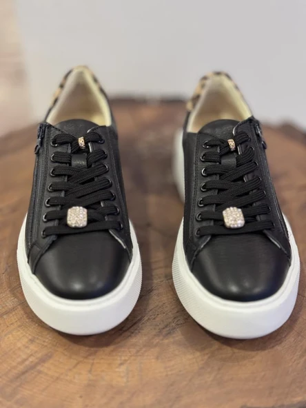 Majensia Leopar Detaylı Günlük Ayakkabı 151236 - Resim 4