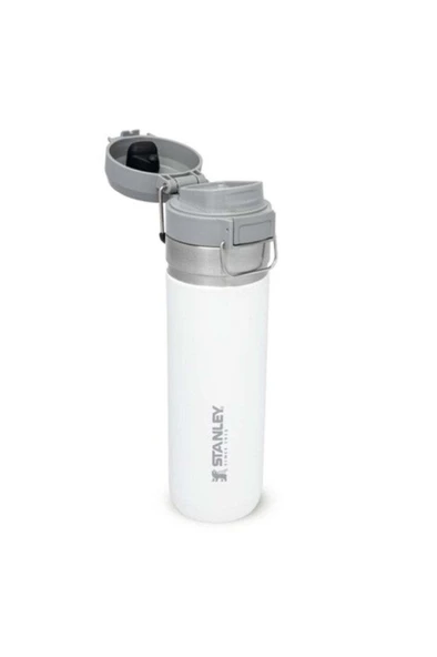 Stanley The Quick Flip Beyaz 0.70 lt Çelik Termos - 4