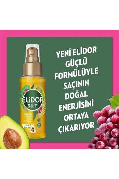 Doğanın Enerjisi Serum Saç Bakım Yağı Avoka- - 3