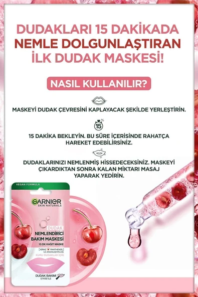 Dudak Nemlendirici Bakım Maskesi - 4