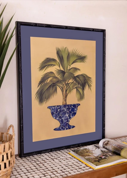 The Mia Leafy Tablo 70x91x3 cm TBL0089 - 4