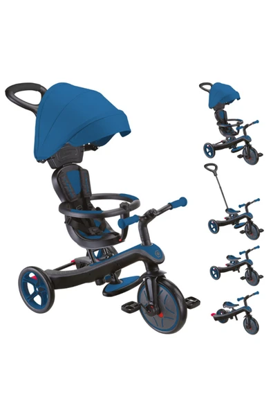 Explorer 4in1 Trike Bisiklet - Kraliyet Mavisi