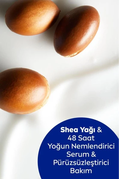 Pürüzsüzleştirici El Ve Vücut Bakım Kremi 400ml, 48 Saat Nemlendirici Serum, Shea Yağı, Kuru Ciltler - 3