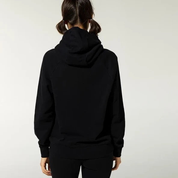 Nike Sportswear Swoosh Kadın Siyah Sweatshirt - 2