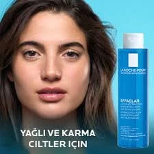 La Roche Posay Effaclar Yağlı,Akne/Sivilceye Eğilimli Ciltler İçin Salisilik Asit İçeren Tonik 200ml