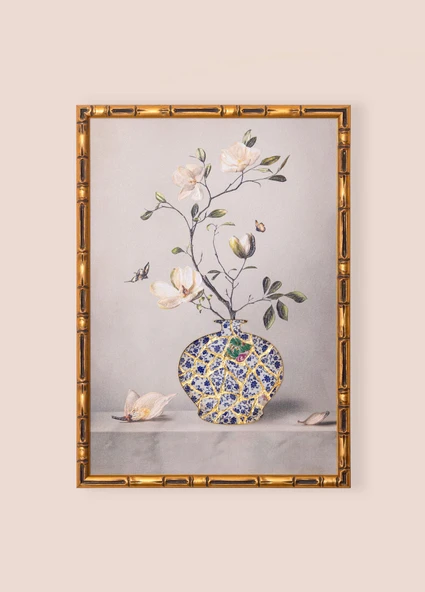The Mia Floral Tablo 50x70x4 cm TBL0094 - 8