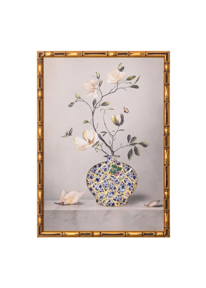 The Mia Floral Tablo 50x70x4 cm TBL0094