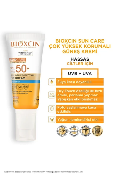 BİOXCİN SUNCARE GÜNEŞ KREMİ HASSAS SPF 50+ 50 ML - 7