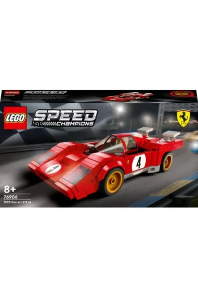 LEGO 76906 Speed Champions - 1970 Ferrari 512m, 291 Parça 8 Yaş - 5