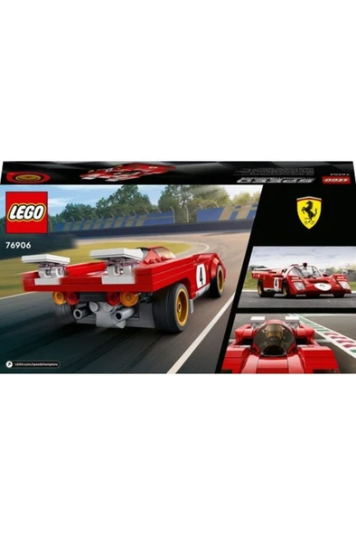 LEGO 76906 Speed Champions - 1970 Ferrari 512m, 291 Parça 8 Yaş - 2