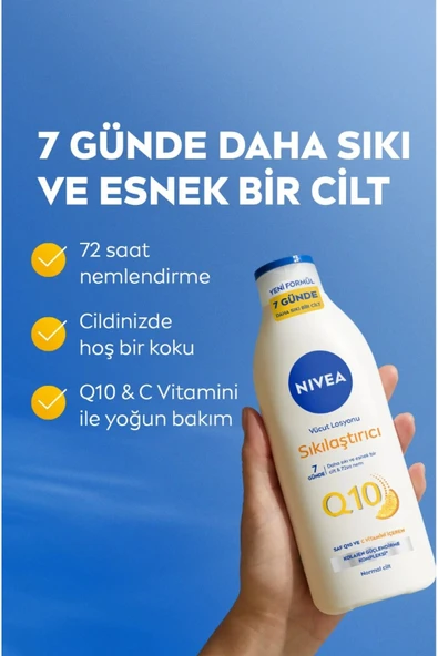 Q10 Sıkılaştırıcı Vücut Losyonu 250ml,C Vitamini, Nemlendirici, Esnek Ve Elastik Cilt, X 2Adet - 2