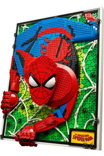 LEGO ® Art İnanılmaz Örümcek Adam 31209 - Yaratıcı Oyuncak Model Yapım Seti (2099 Parça) - 8