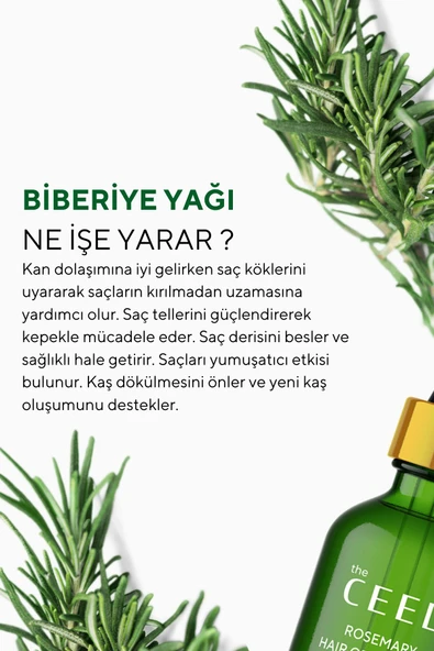 The Ceel Biberiye Yağı Doğal 50 ml - 6