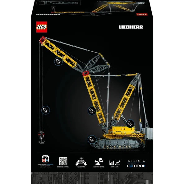 Lego 42146 Technic Liebherr Paletli Vinç LR 13000 - 4