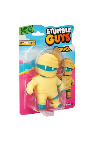Süper Esnek Stretch Uzayan Stumble Guys Tekli Figürler Hatshepsut - 2
