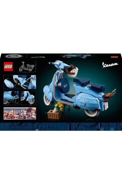 LEGO  ICONS Vespa 125 10298 -  Yetişkinler İçin Koleksiyonluk Dekoratif Yapım Seti (1106 Parça) - 5