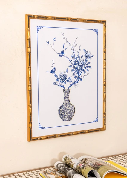The Mia Floral Tablo 60x80x4 cm TBL0091 - 6
