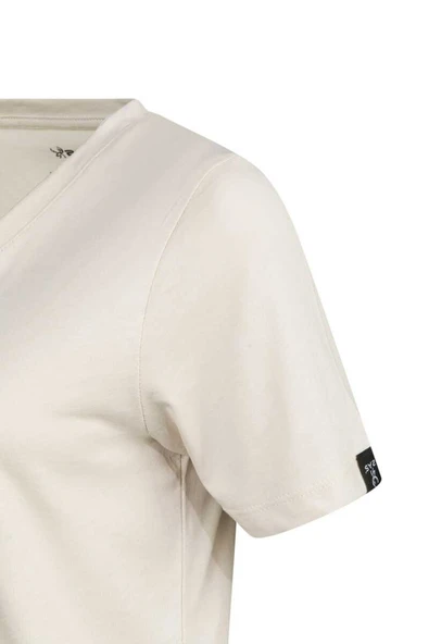 2AS ALONE BASKILI V YAKA KADIN T-SHİRT 413 - 7