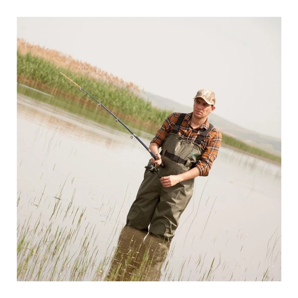 Polly Boot Orion Göğüs Tulum Çizme Yeşil  39 No - 3