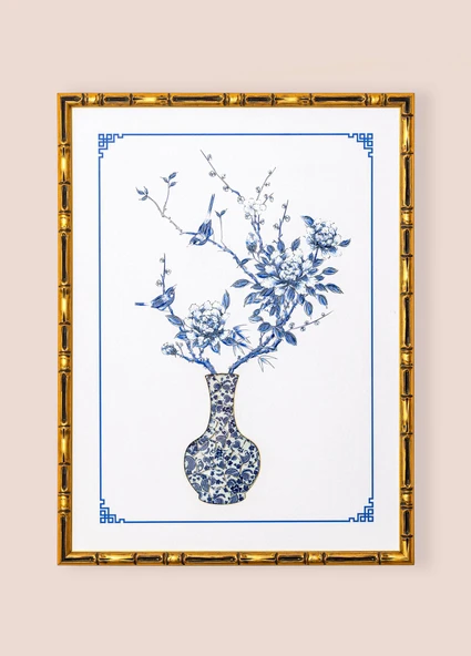The Mia Floral Tablo 60x80x4 cm TBL0091 - 8