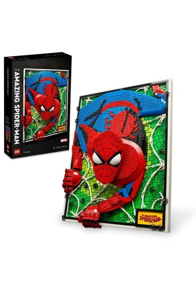 LEGO ® Art İnanılmaz Örümcek Adam 31209 - Yaratıcı Oyuncak Model Yapım Seti (2099 Parça) - 5