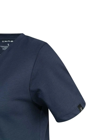 2AS ALONE BASKILI V YAKA KADIN T-SHİRT 413 - 3