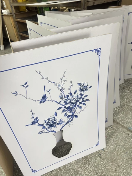 The Mia Floral Tablo 60x80x4 cm TBL0091 - 7