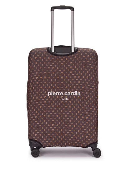 Pierre Cardin Orta Boy Koruyucu Valiz Kılıfı Likralı - 3