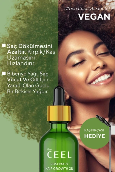 The Ceel Biberiye Yağı Doğal 50 ml - 5