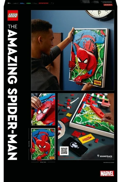 LEGO ® Art İnanılmaz Örümcek Adam 31209 - Yaratıcı Oyuncak Model Yapım Seti (2099 Parça) - 6