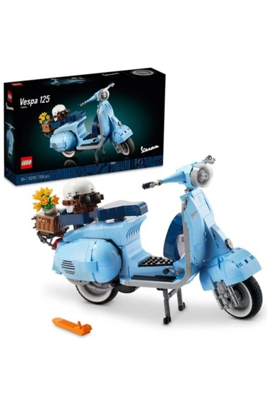 LEGO  ICONS Vespa 125 10298 -  Yetişkinler İçin Koleksiyonluk Dekoratif Yapım Seti (1106 Parça) - 2