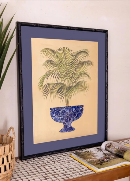 The Mia Leafy Tablo 70x91x3 cm TBL0090 - 5